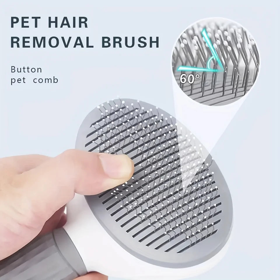Pet Grooming Comb with Stainless Steel Pins