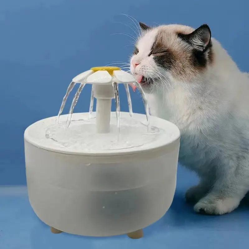 Automatic 1.2L Pet Water Fountain – Quiet Circulating Dispenser
