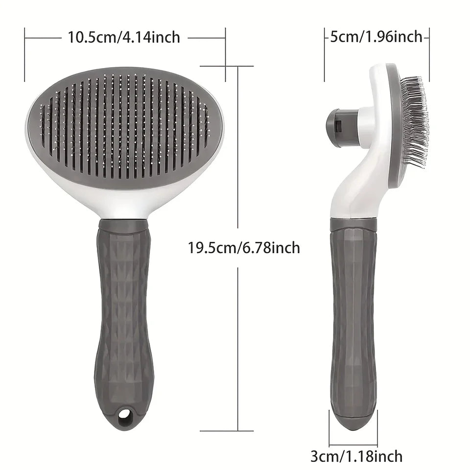 Pet Grooming Comb with Stainless Steel Pins