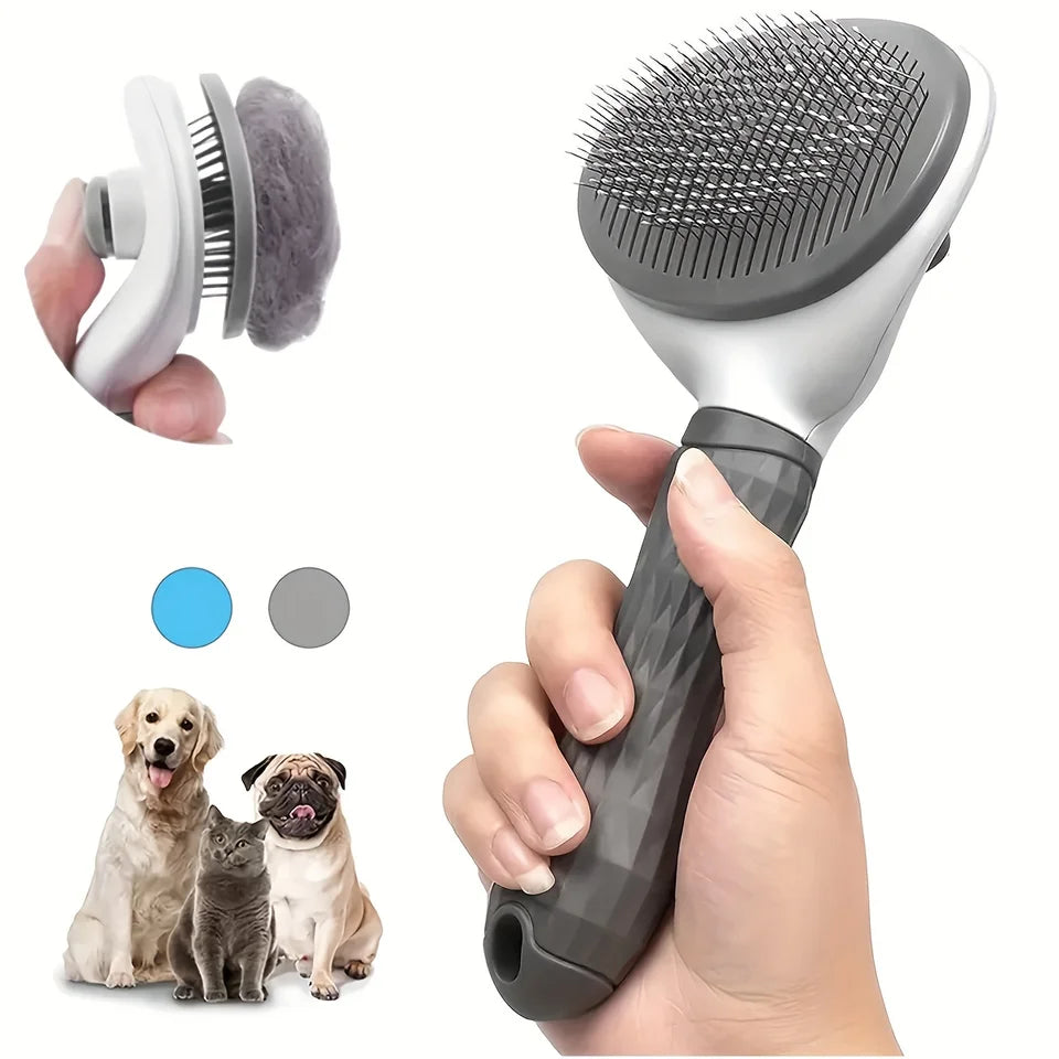 Pet Grooming Comb with Stainless Steel Pins