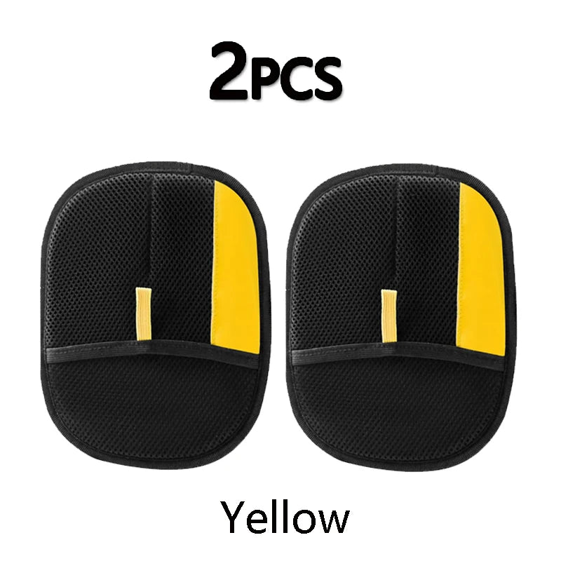 Smt4-11-2Ye Color Pet Hair Removal Glove Brush – Double-Sided Fur Cleaner